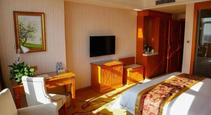 Bed in Vienna Hotel Hebei Tangshan Nanhu Park