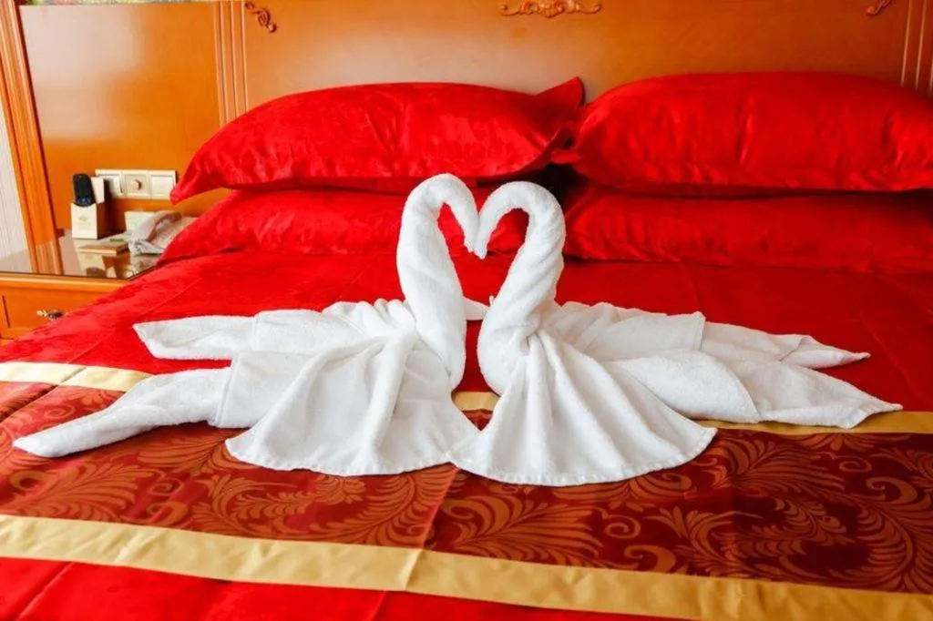 Bed in Vienna Hotel Hebei Tangshan Nanhu Park