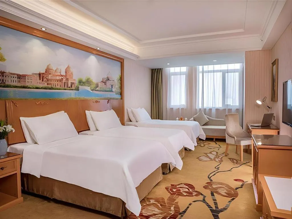 Bed in Vienna Hotel Hebei Tangshan Nanhu Park