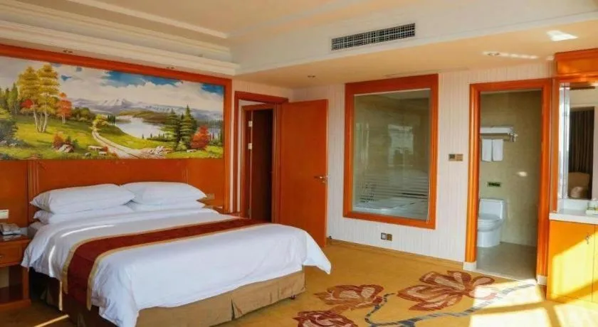 Bed in Vienna Hotel Hebei Tangshan Nanhu Park