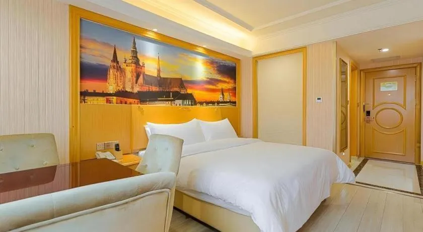 Bed in Vienna Hotel Shaanxi Ankang Jiangnan