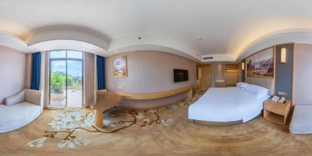 Bed in Vienna Hotel Guangdong Zhongshan South Area Passenger Station