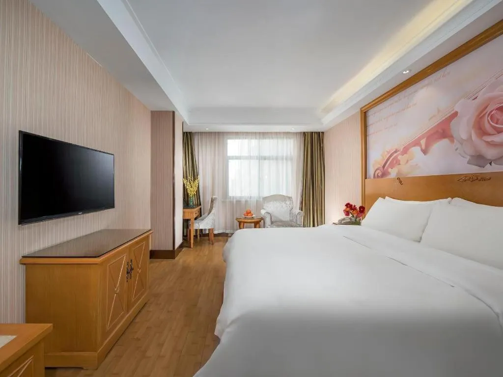 Bed in Vienna Hotel Anhui Bozhou Lixin Yuanli Plaza