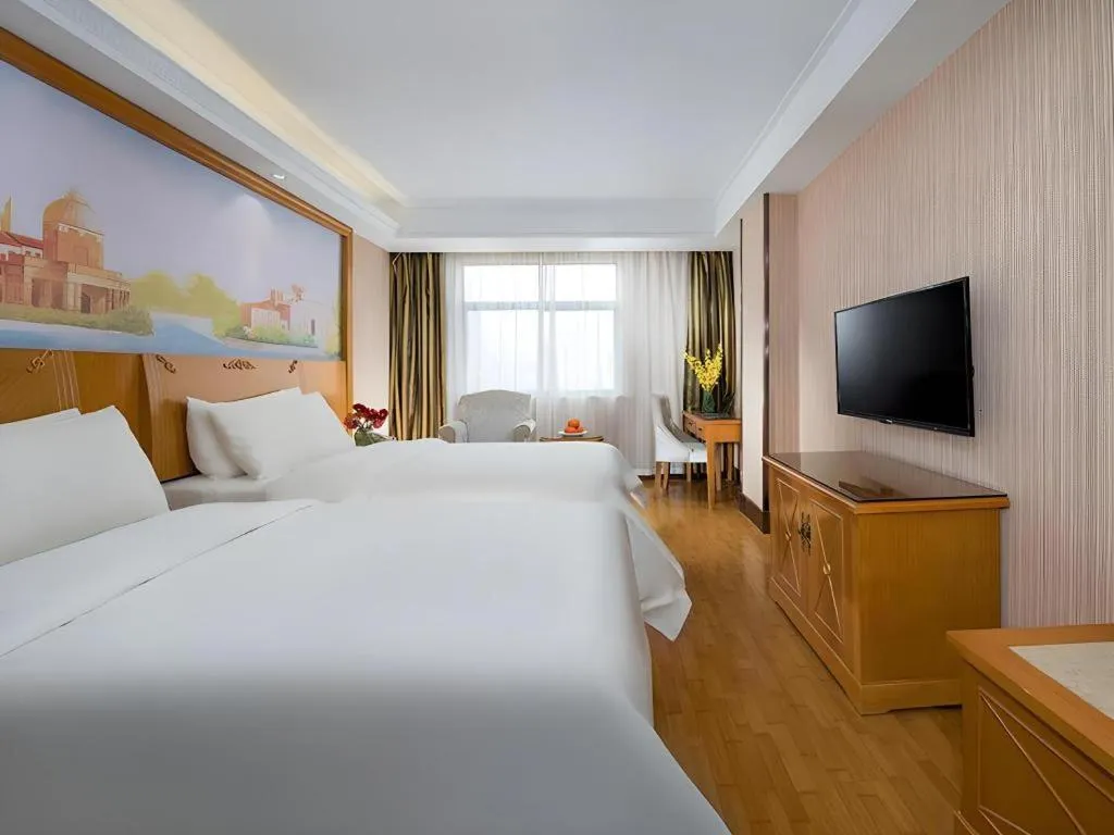 Bed in Vienna Hotel Anhui Bozhou Lixin Yuanli Plaza
