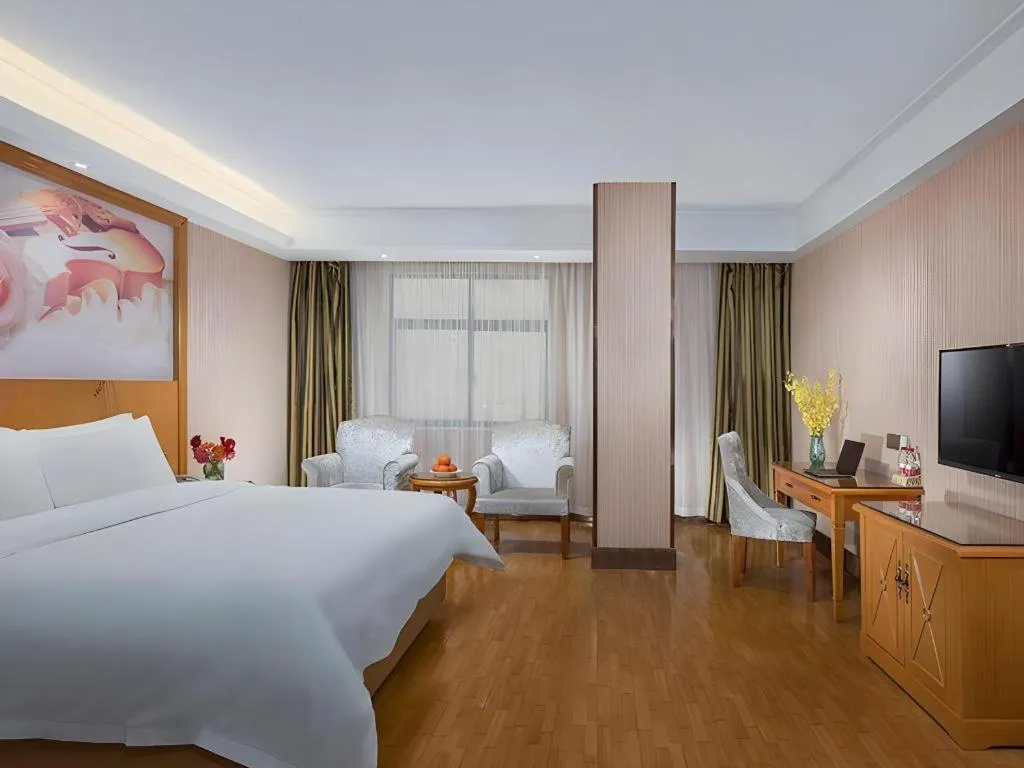Bed in Vienna Hotel Anhui Bozhou Lixin Yuanli Plaza