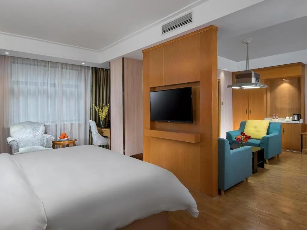 Bed in Vienna Hotel Anhui Bozhou Lixin Yuanli Plaza