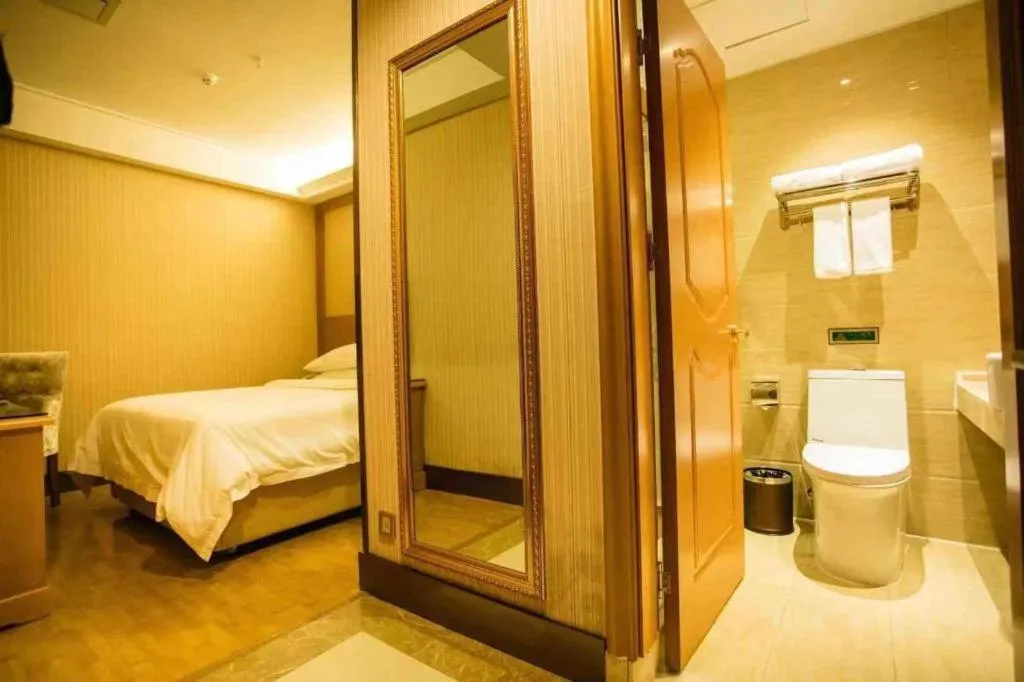 Bed in Vienna Hotel Anhui Bozhou Lixin Yuanli Plaza