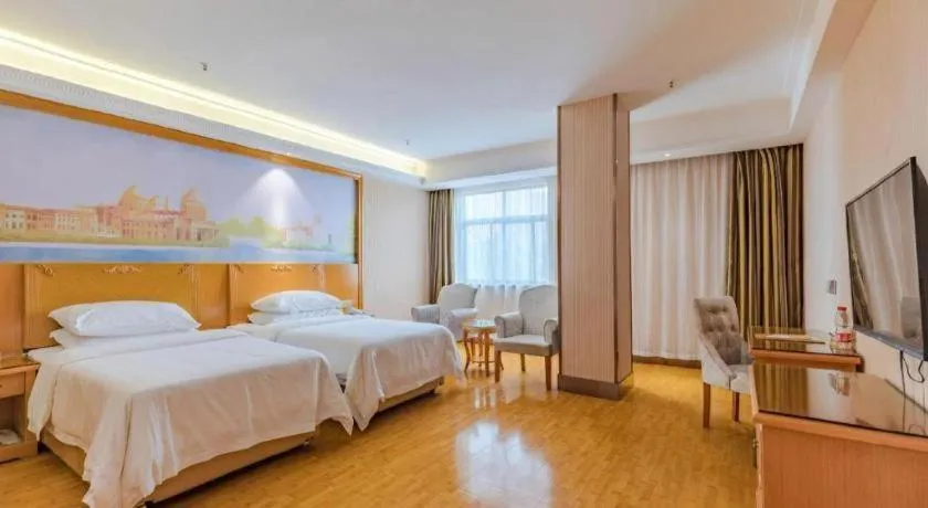 Bed in Vienna Hotel Anhui Bozhou Lixin Yuanli Plaza
