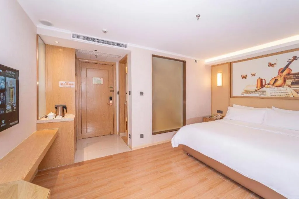 Bed in Vienna Hotel Guangdong Foshan West Station Airport Luocun