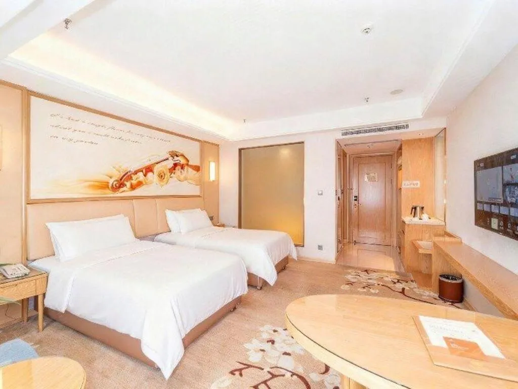 Bed in Vienna Hotel Guangdong Foshan West Station Airport Luocun