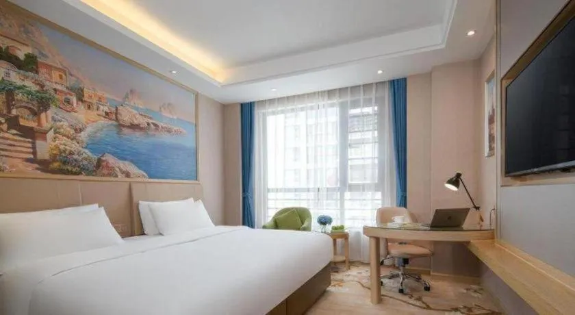 Bed in Vienna Hotel Yunnan Dali Erhai Lake