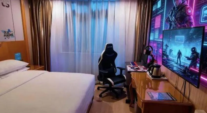 Bed in Vienna Hotel Shanghai Hongqiao National Exhibition Cente Sijing Metro Station