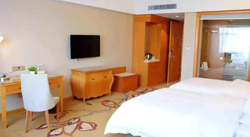 Bed in Vienna Hotel Guangdong Shaoguan Renhua Danxiashan County Center