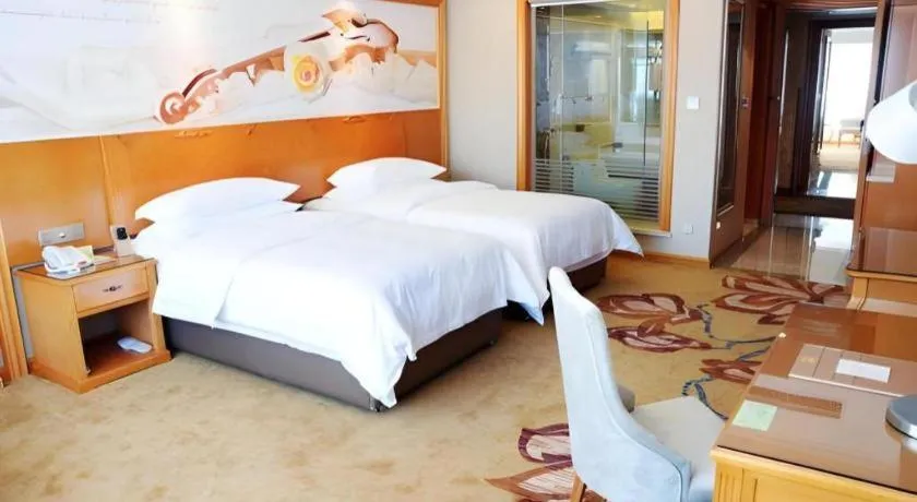 Bed in Vienna Hotel Guangdong Shaoguan Renhua Danxiashan County Center
