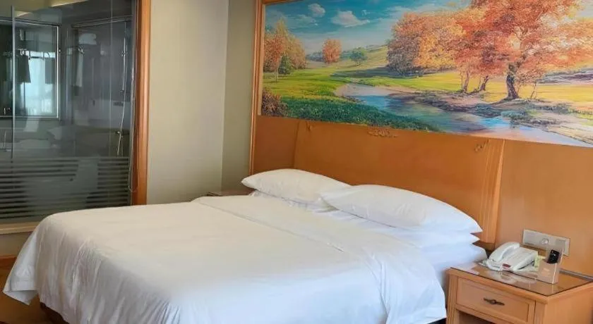 Bed in Vienna Hotel Guangdong Shaoguan Renhua Danxiashan County Center