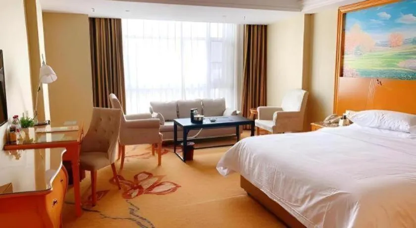 Bed in Vienna Hotel Guangdong Shaoguan Renhua Danxiashan County Center