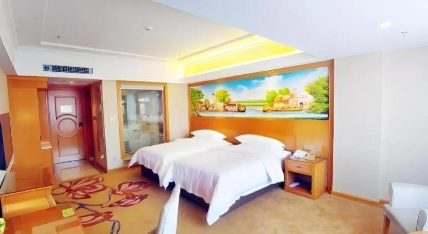 Bed in Vienna Hotel Guangdong Shaoguan Renhua Danxiashan County Center