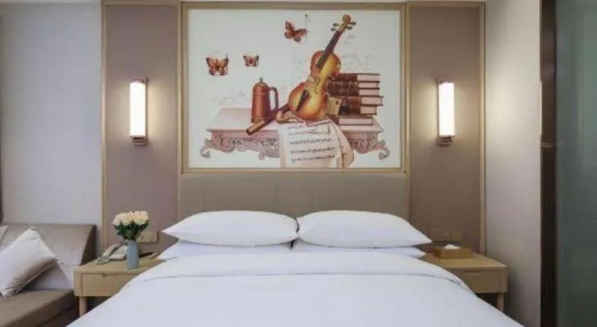 Bed in Vienna Hotel Shandong Yuncheng Shuihu Road Hoahancheng