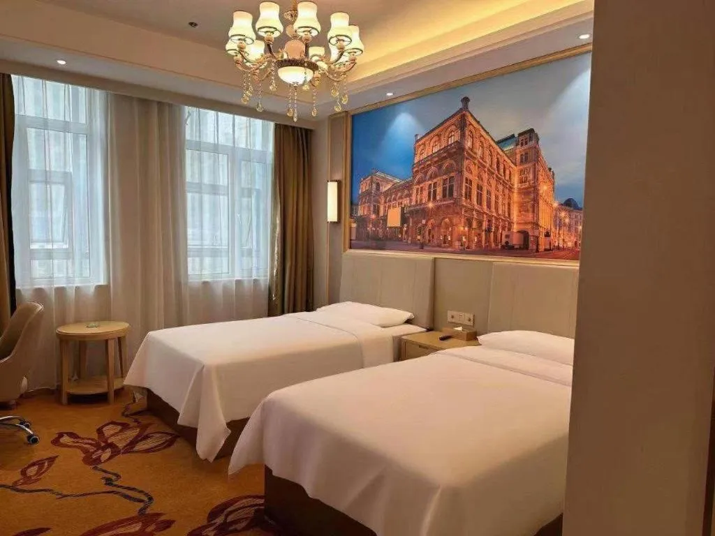 Bed in Vienna Hotel Shandong Yuncheng Shuihu Road Hoahancheng