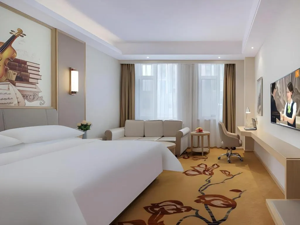 Bed in Vienna Hotel Shandong Yuncheng Shuihu Road Hoahancheng