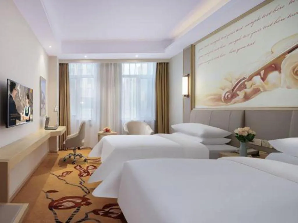 Bed in Vienna Hotel Shandong Yuncheng Shuihu Road Hoahancheng