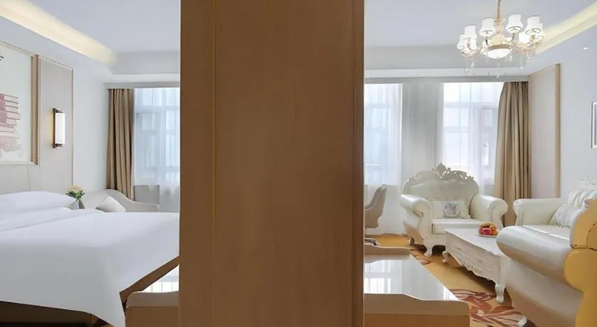 Bed in Vienna Hotel Shandong Yuncheng Shuihu Road Hoahancheng