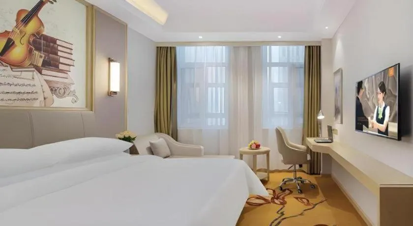 Bed in Vienna Hotel Shandong Yuncheng Shuihu Road Hoahancheng