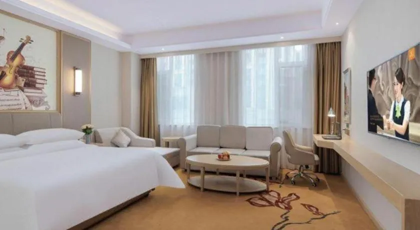 Bed in Vienna Hotel Shandong Yuncheng Shuihu Road Hoahancheng