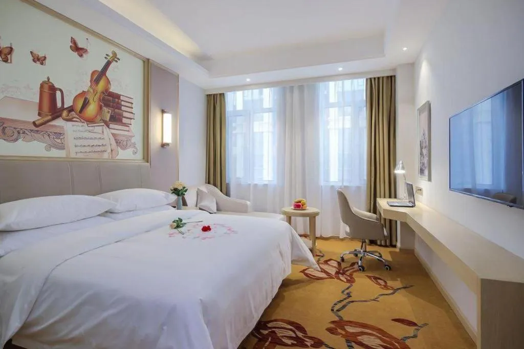 Bed in Vienna Hotel Shandong Yuncheng Shuihu Road Hoahancheng
