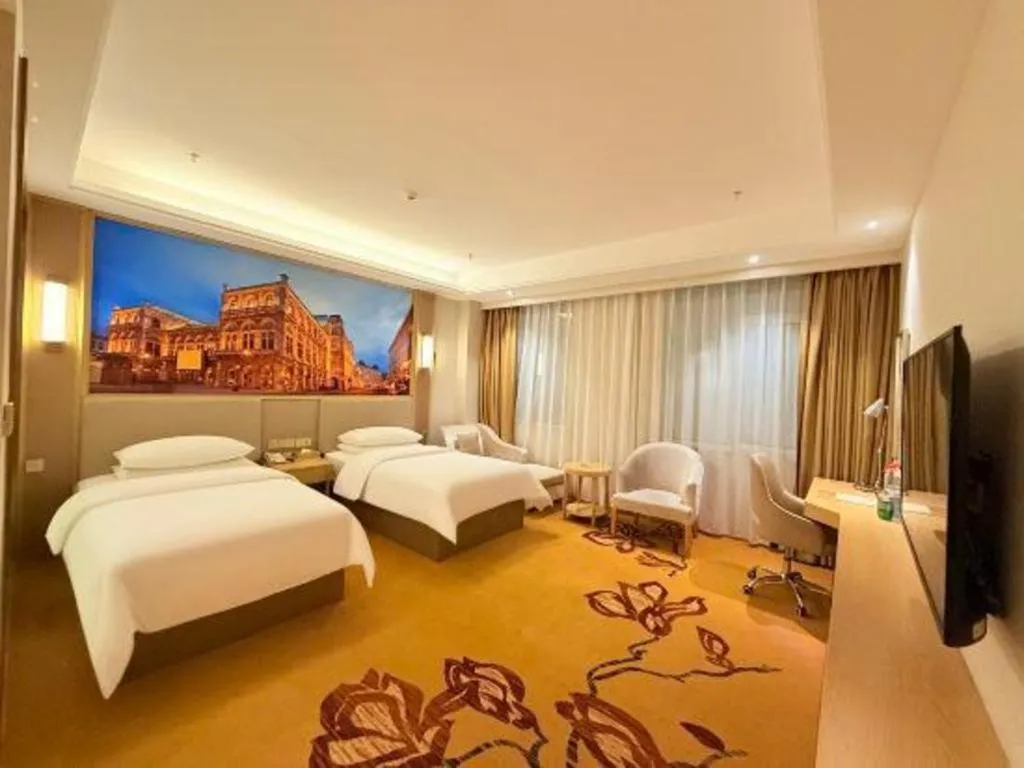 Bed in Vienna Hotel Shandong Yuncheng Shuihu Road Hoahancheng