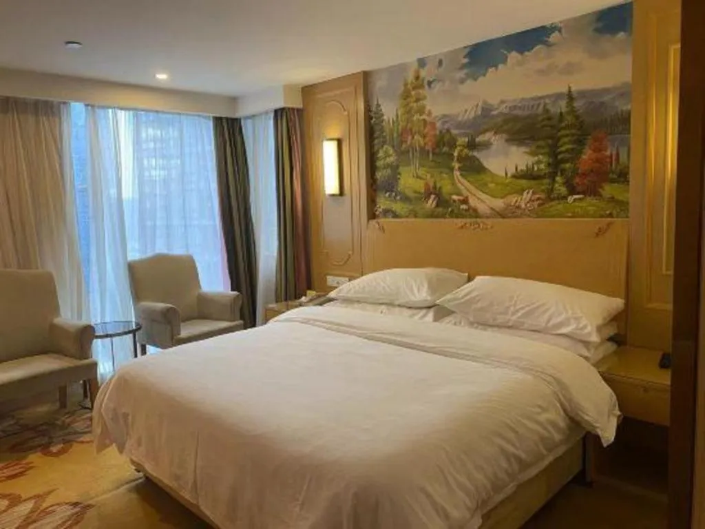 Bed in Vienna Hotel Chengdu Chadianzi Toursim Center