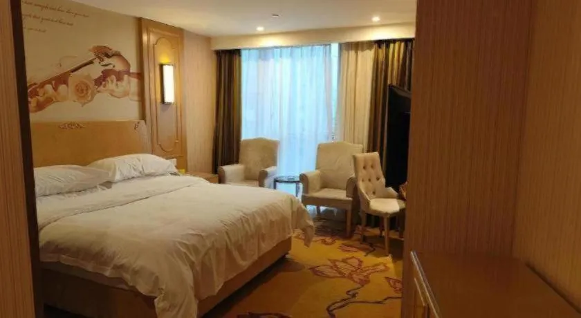 Bed in Vienna Hotel Chengdu Chadianzi Toursim Center