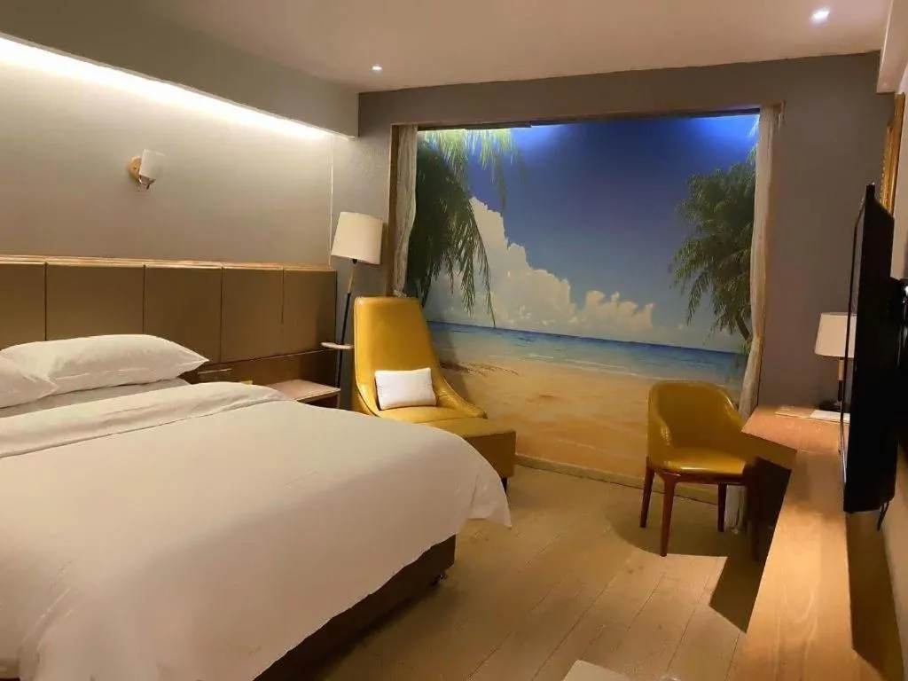 Bed in Vienna Hotel Chengdu Chadianzi Toursim Center