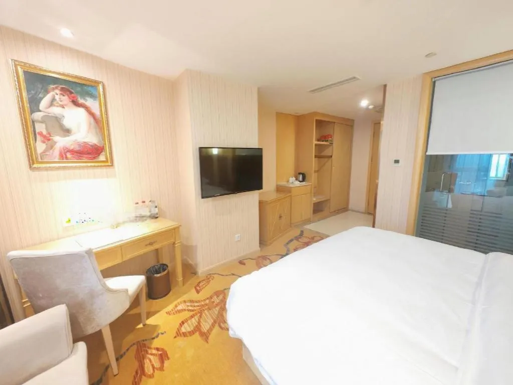 Bed in Vienna Hotel Chengdu Chadianzi Toursim Center