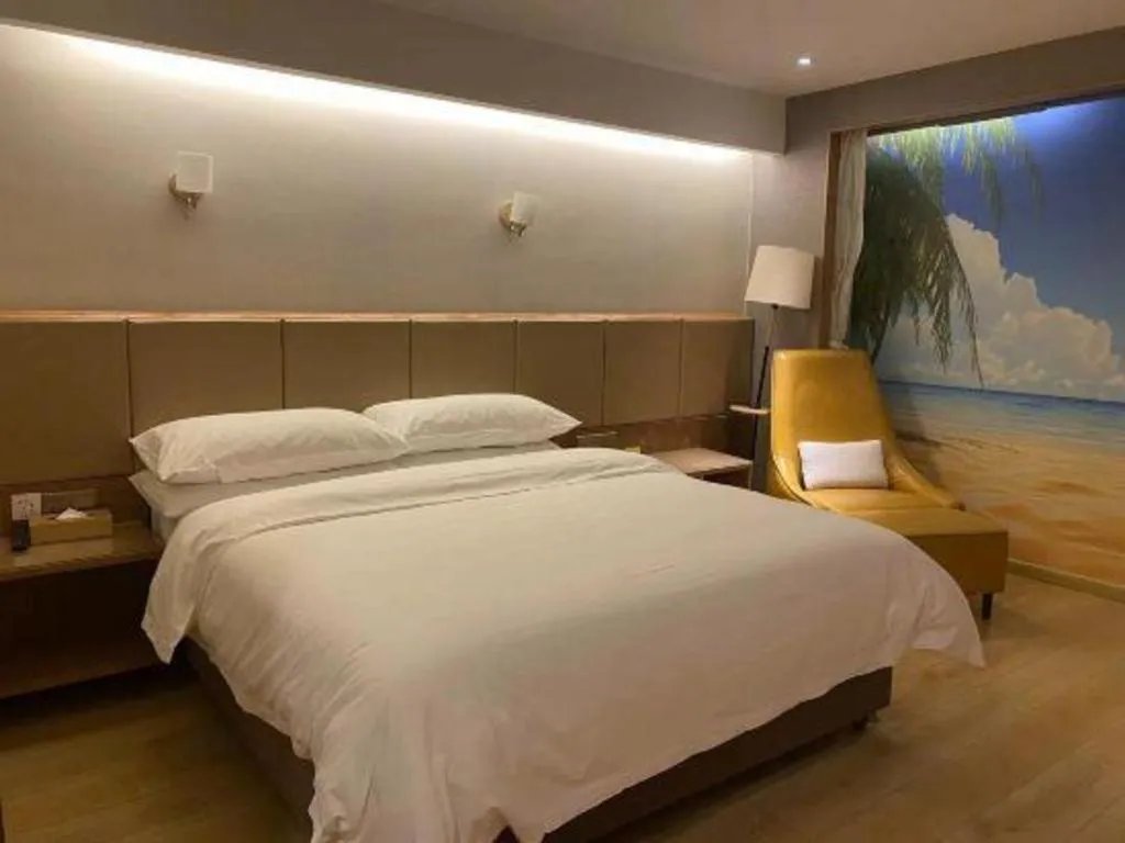 Bed in Vienna Hotel Chengdu Chadianzi Toursim Center