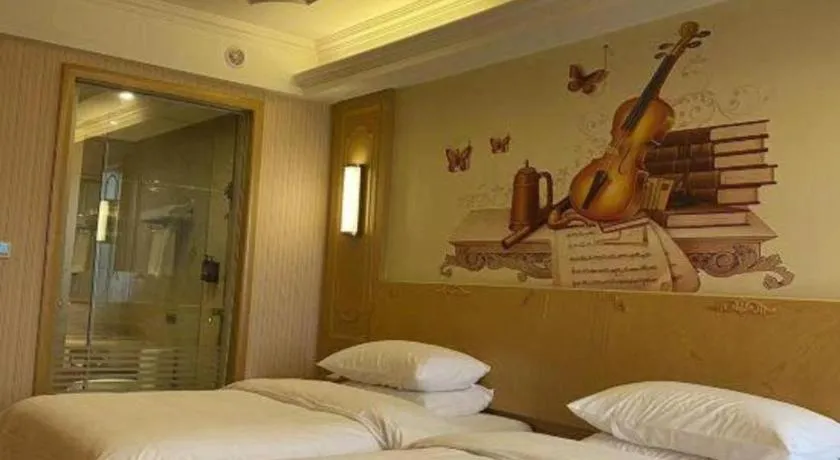 Bed in Vienna Hotel Chengdu Chadianzi Toursim Center