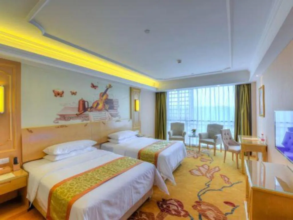 Bed in Vienna Hotel Chengdu Chadianzi Toursim Center