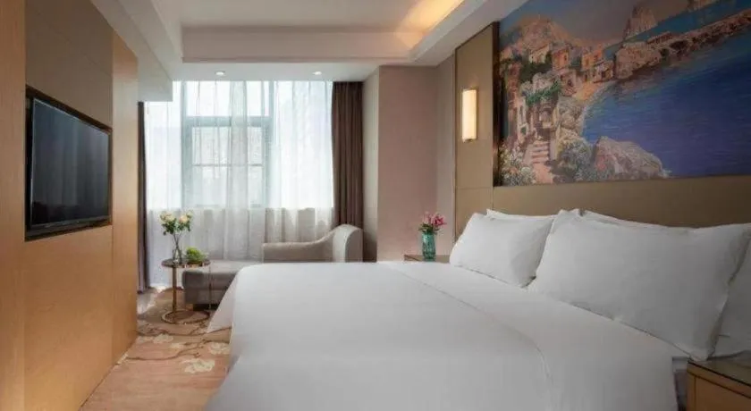 Bed in Vienna Hotel Nanchang West Station Guobo Metro Station