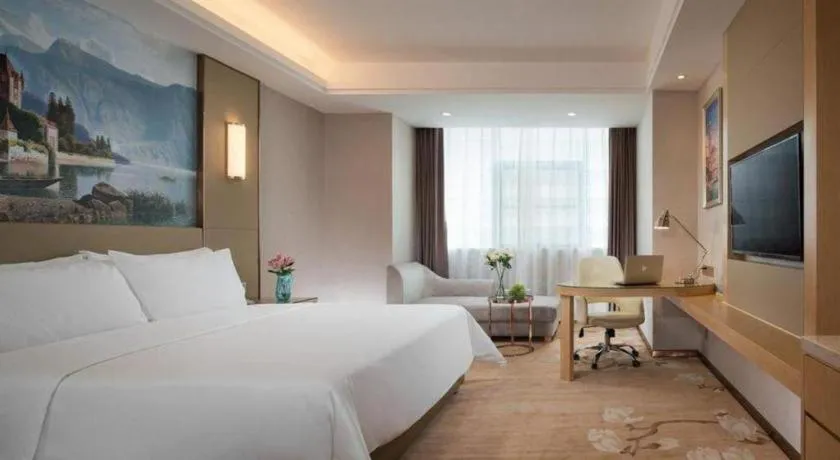 Bed in Vienna Hotel Nanchang West Station Guobo Metro Station