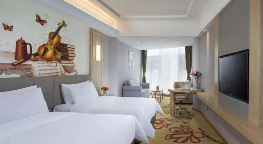 Bed in Vienna Hotel Shandong Linyi Mengyin