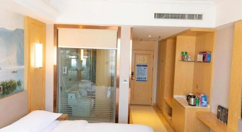 Bed in Vienna Hotel Shandong Linyi Mengyin