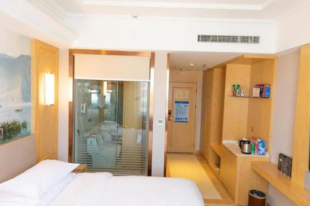 Bed in Vienna Hotel Shandong Linyi Mengyin