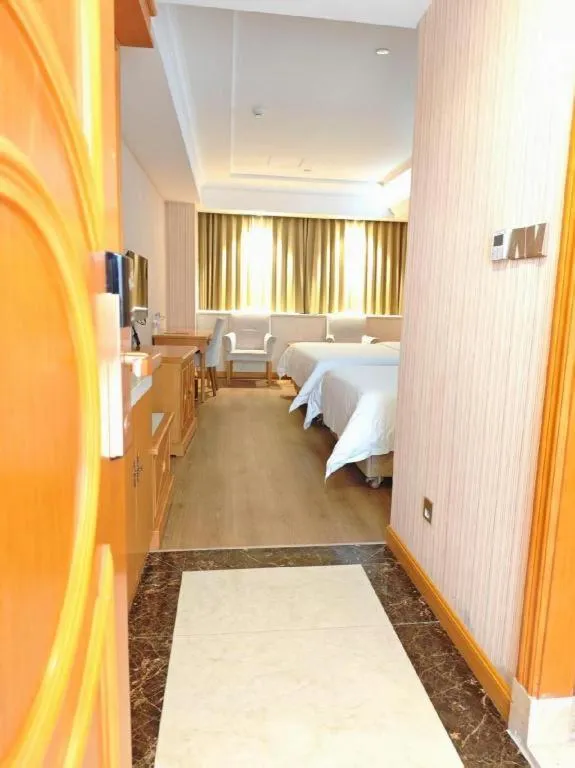 Bed in Vienna Hotel Hubei Enshi Railway Station