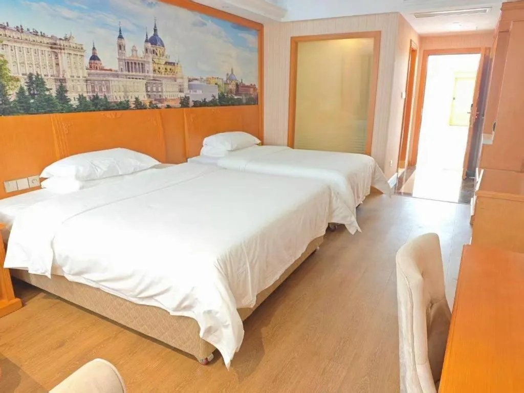 Bed in Vienna Hotel Hubei Enshi Railway Station