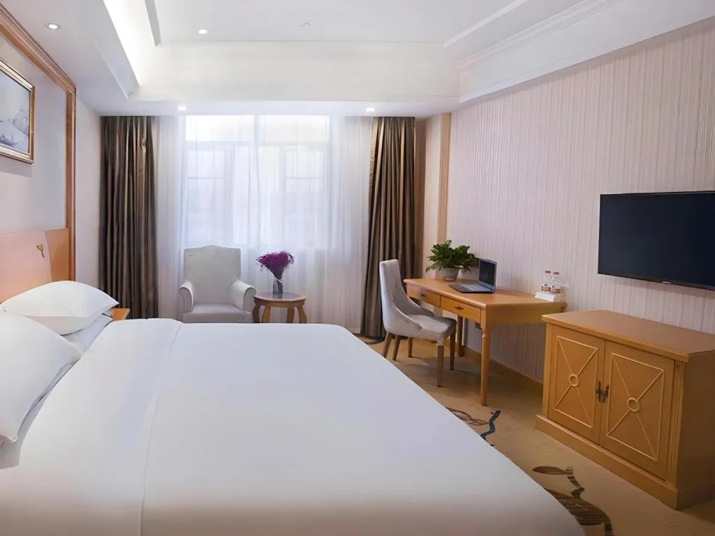 Bed in Vienna Hotel Hubei Enshi Railway Station