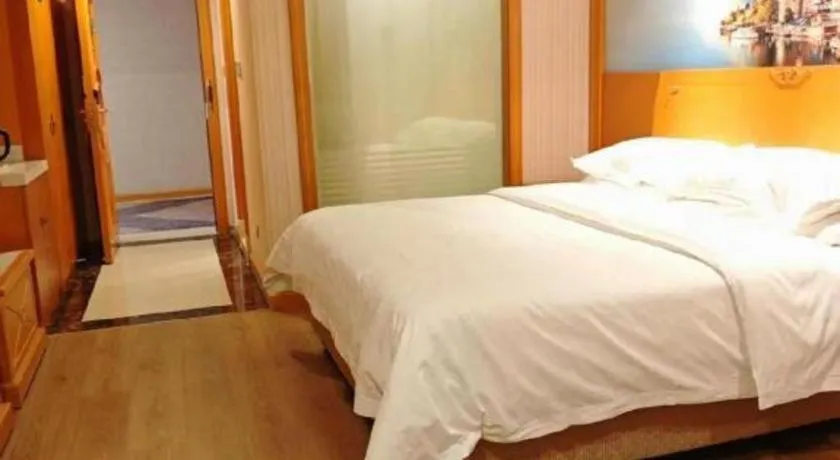Bed in Vienna Hotel Hubei Enshi Railway Station