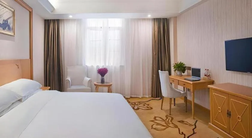 Bed in Vienna Hotel Hubei Enshi Railway Station