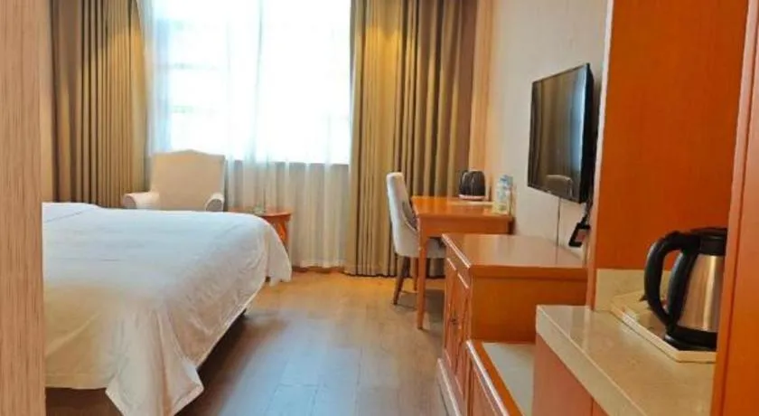 Bed in Vienna Hotel Hubei Enshi Railway Station