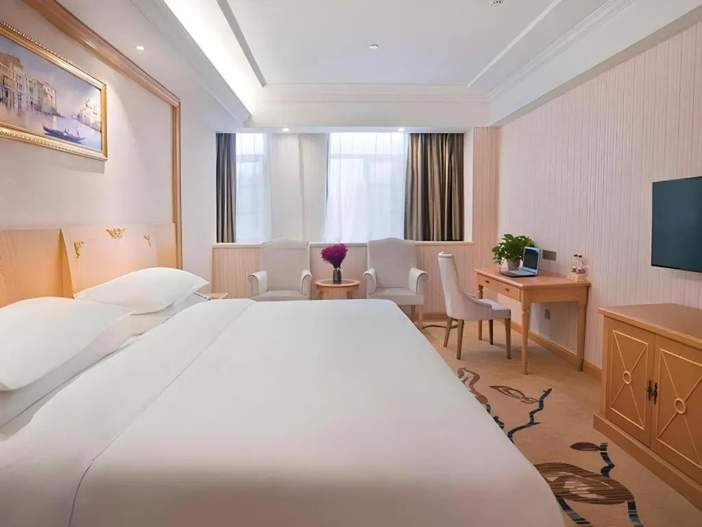 Bed in Vienna Hotel Hubei Enshi Railway Station