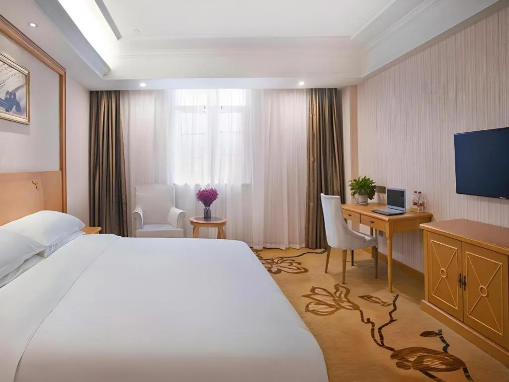 Bed in Vienna Hotel Hubei Enshi Railway Station